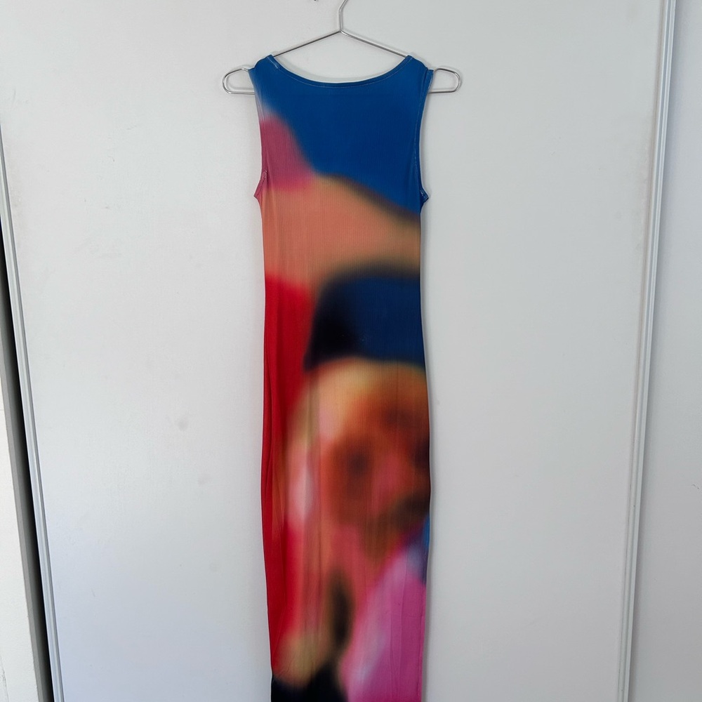 Micas Colorful Sleeveless Maxi Dress